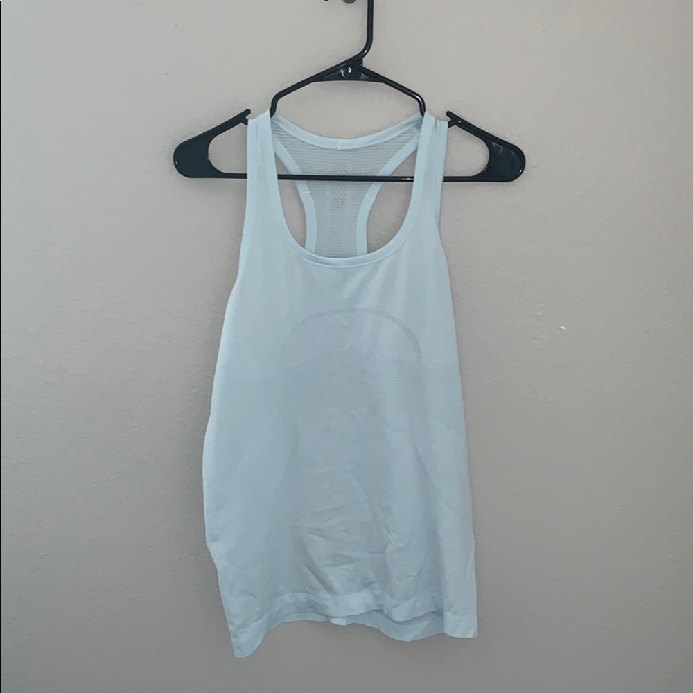 Lululemon swiftly racer back | Ice blue